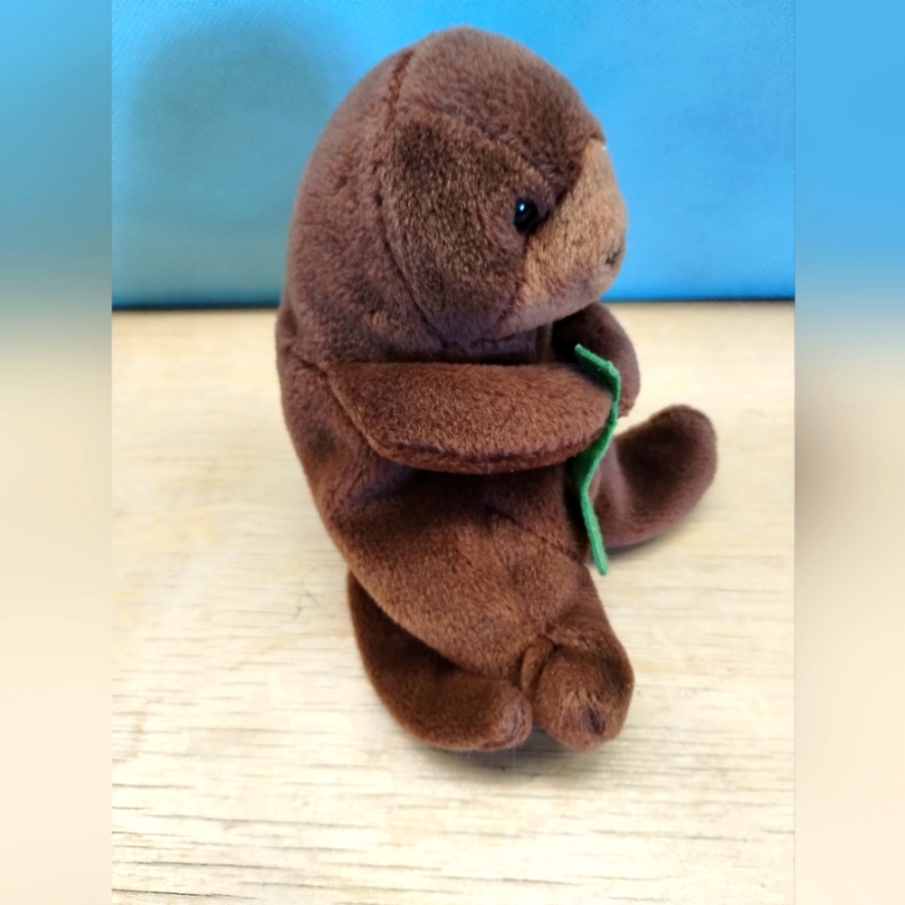 ✓Ty Beanie Baby Seaweed the Otter, 1996, Rare, Retired  - Picture 6 of 13